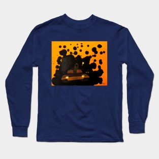 Oil Stain Long Sleeve T-Shirt